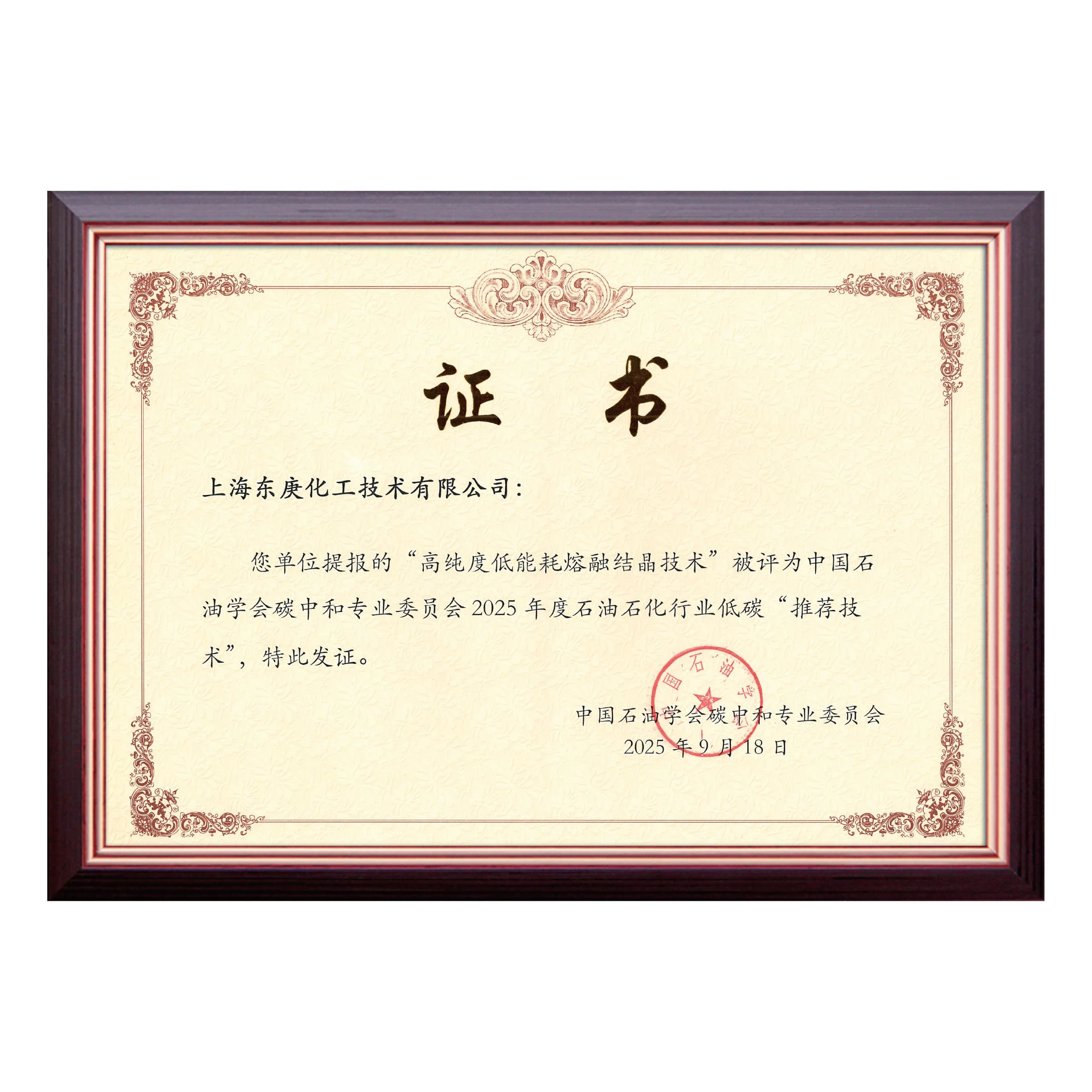 石油石化行业低碳“推荐技术”